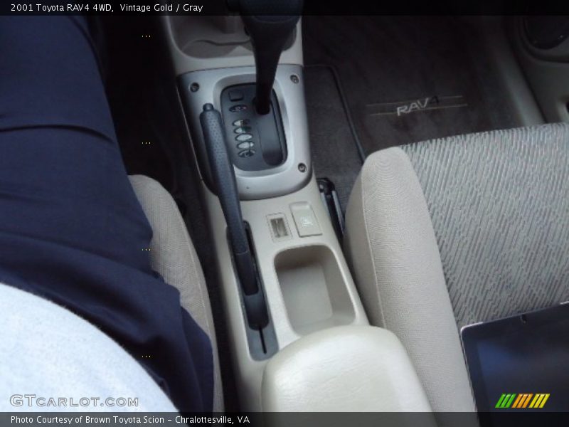 Vintage Gold / Gray 2001 Toyota RAV4 4WD