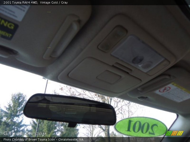 Vintage Gold / Gray 2001 Toyota RAV4 4WD