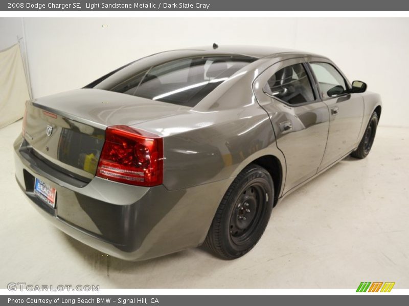 Light Sandstone Metallic / Dark Slate Gray 2008 Dodge Charger SE