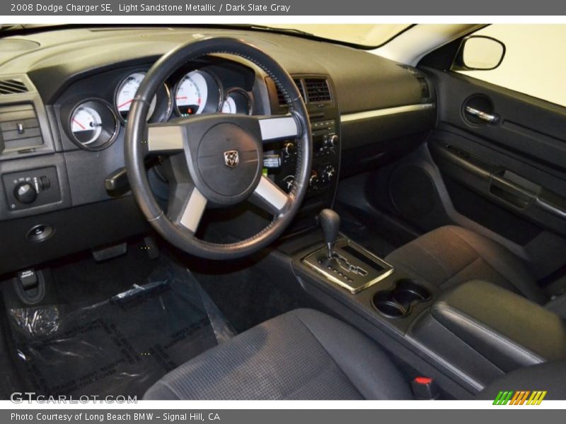 Light Sandstone Metallic / Dark Slate Gray 2008 Dodge Charger SE