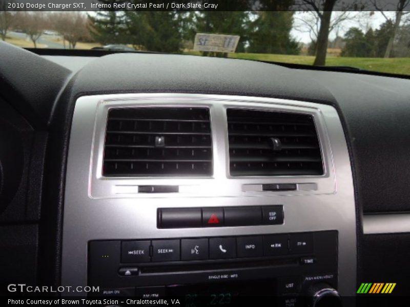 Inferno Red Crystal Pearl / Dark Slate Gray 2010 Dodge Charger SXT