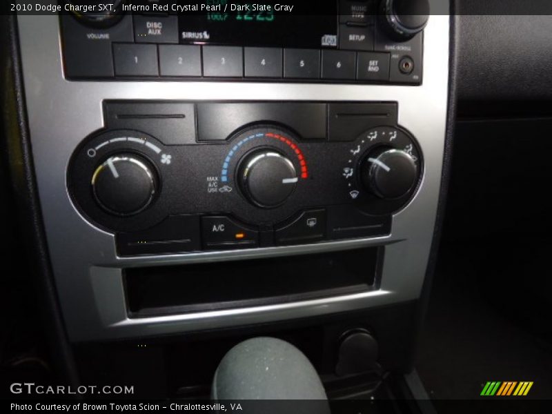 Inferno Red Crystal Pearl / Dark Slate Gray 2010 Dodge Charger SXT