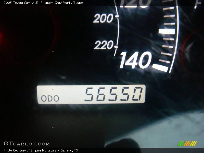 Phantom Gray Pearl / Taupe 2005 Toyota Camry LE