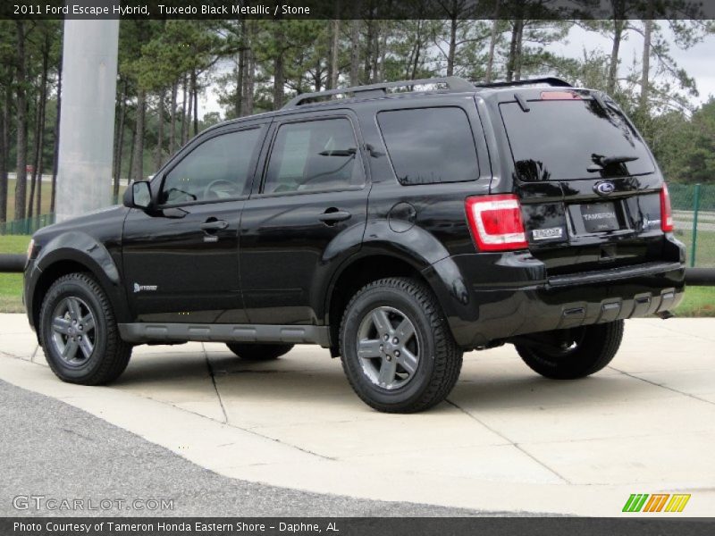 Tuxedo Black Metallic / Stone 2011 Ford Escape Hybrid