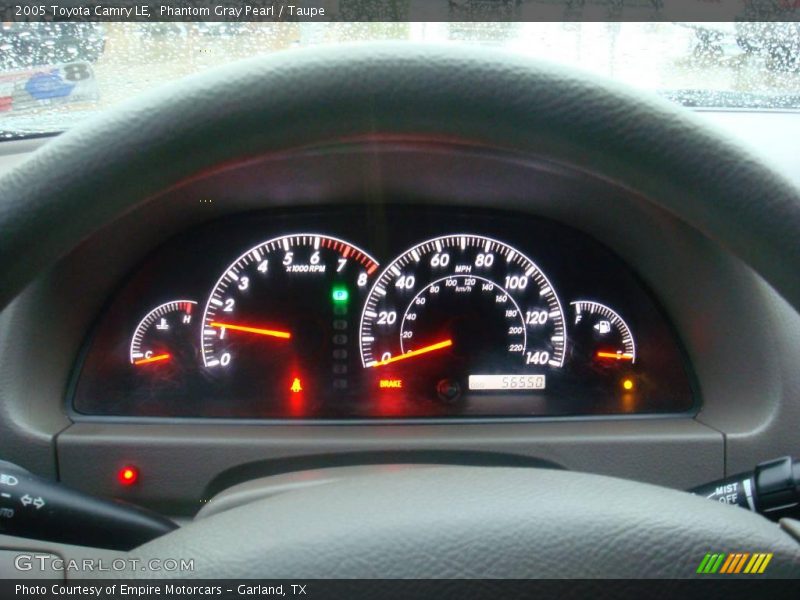 Phantom Gray Pearl / Taupe 2005 Toyota Camry LE