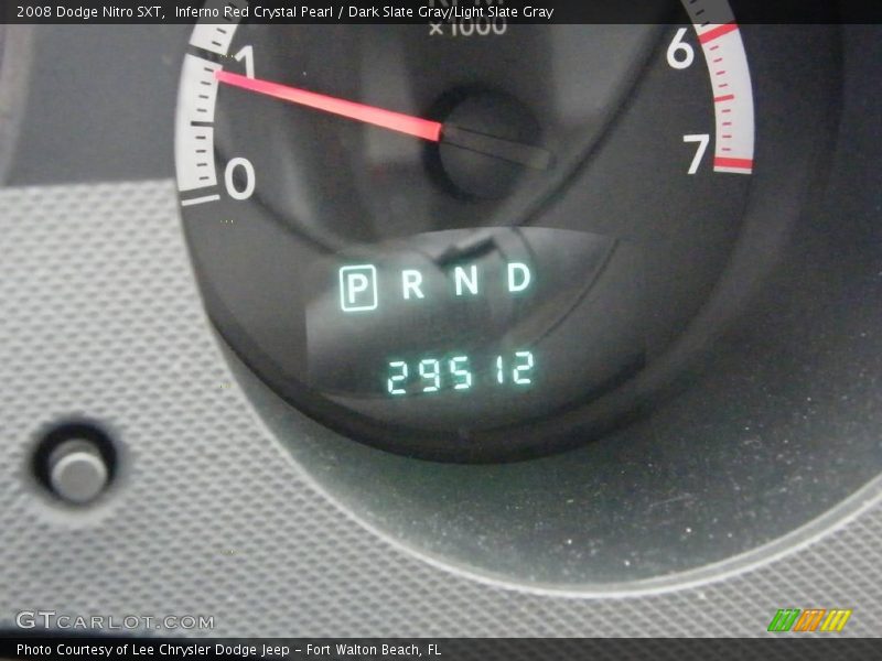 Inferno Red Crystal Pearl / Dark Slate Gray/Light Slate Gray 2008 Dodge Nitro SXT