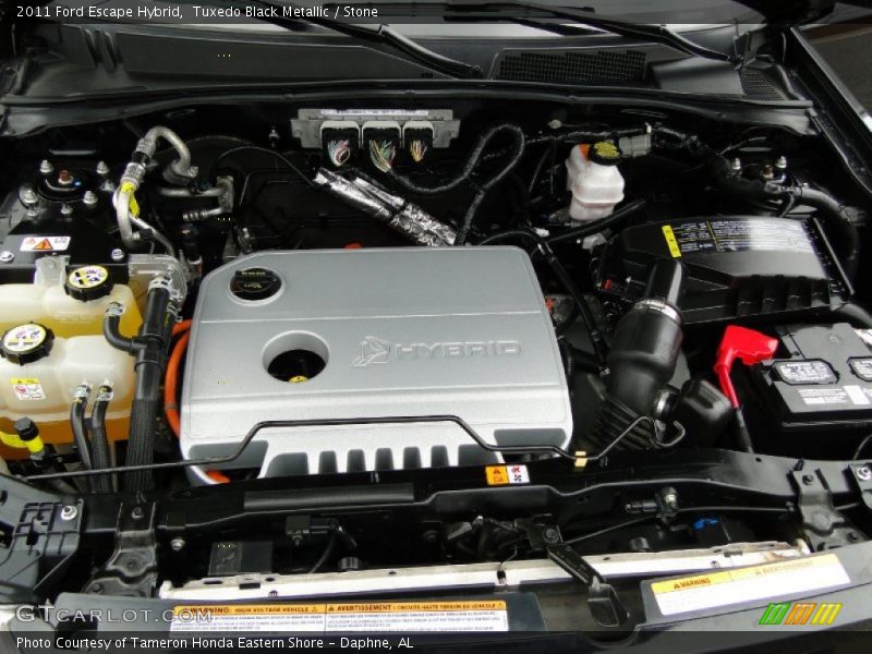  2011 Escape Hybrid Engine - 2.5 Liter Atkinson Cycle DOHC 16-Valve Duratec 4 Cylinder Gasoline/Electric Hybrid