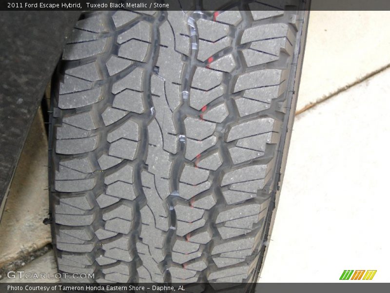 Tuxedo Black Metallic / Stone 2011 Ford Escape Hybrid