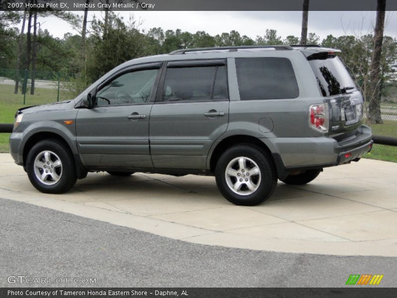 Nimbus Gray Metallic / Gray 2007 Honda Pilot EX