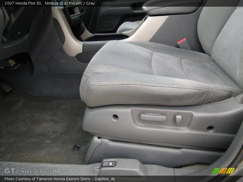 Nimbus Gray Metallic / Gray 2007 Honda Pilot EX
