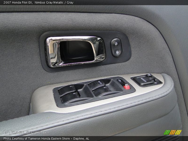 Nimbus Gray Metallic / Gray 2007 Honda Pilot EX