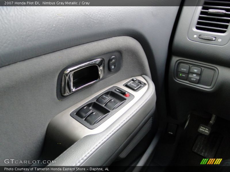 Nimbus Gray Metallic / Gray 2007 Honda Pilot EX