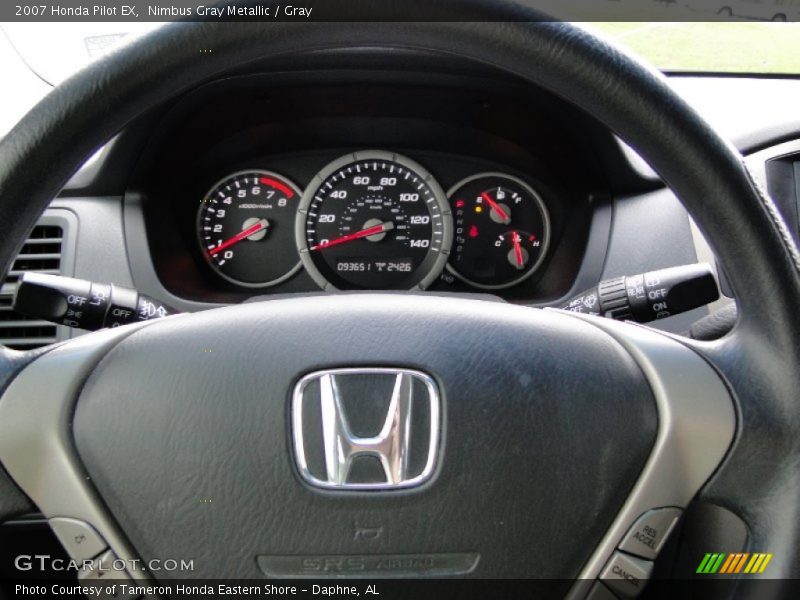 Nimbus Gray Metallic / Gray 2007 Honda Pilot EX