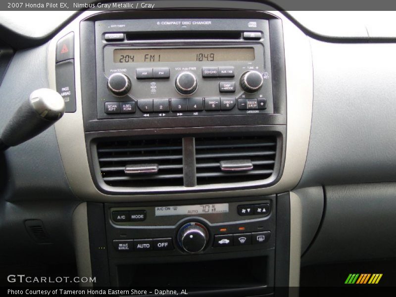 Nimbus Gray Metallic / Gray 2007 Honda Pilot EX
