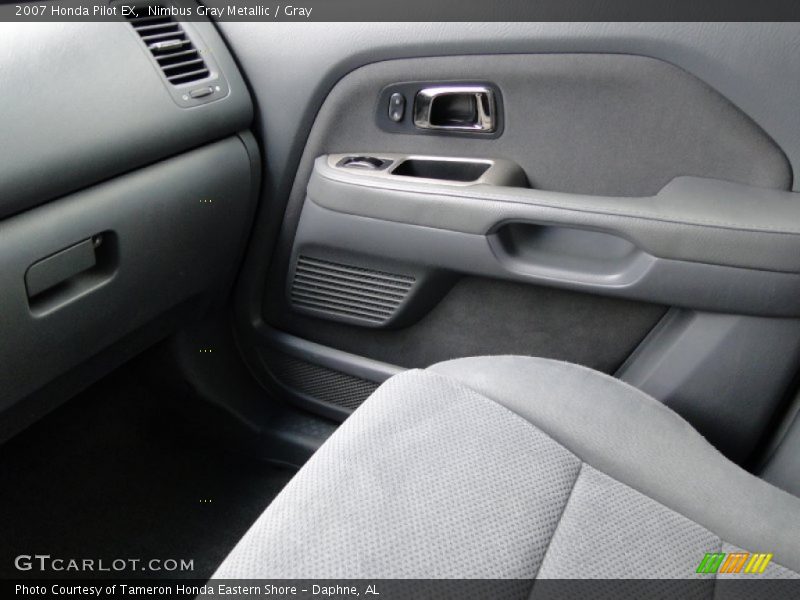 Nimbus Gray Metallic / Gray 2007 Honda Pilot EX