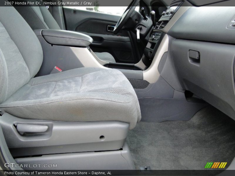 Nimbus Gray Metallic / Gray 2007 Honda Pilot EX