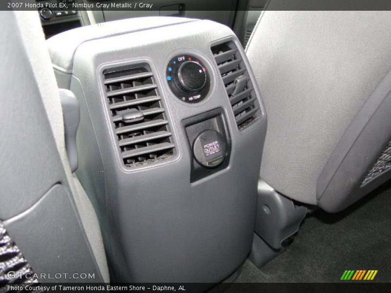 Nimbus Gray Metallic / Gray 2007 Honda Pilot EX