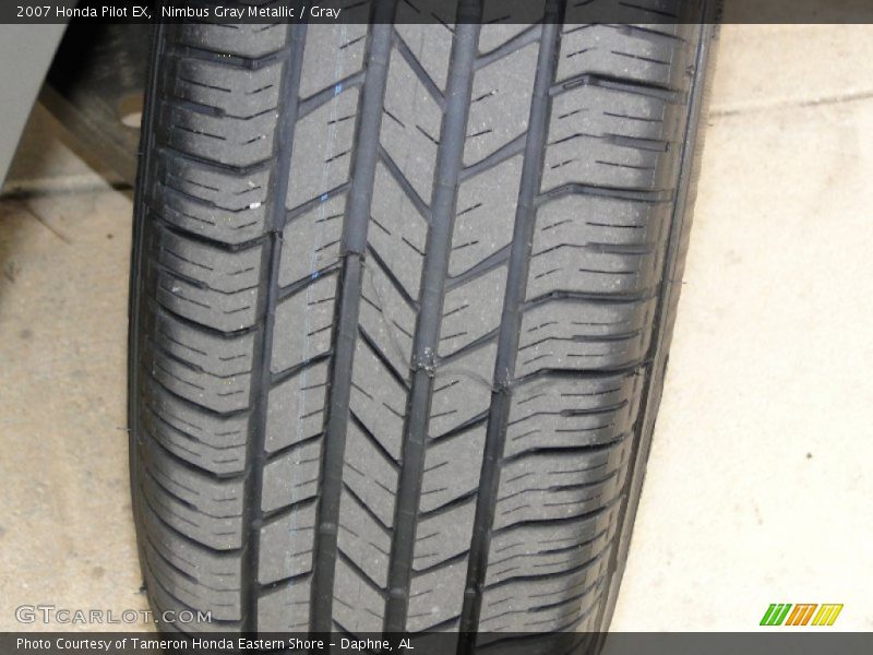Nimbus Gray Metallic / Gray 2007 Honda Pilot EX