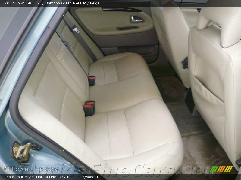 Bamboo Green Metallic / Beige 2002 Volvo S40 1.9T