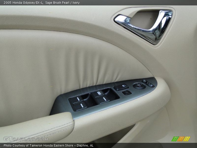Sage Brush Pearl / Ivory 2005 Honda Odyssey EX-L