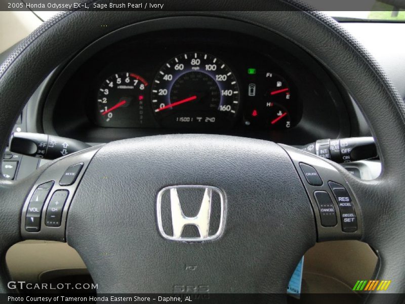 Sage Brush Pearl / Ivory 2005 Honda Odyssey EX-L