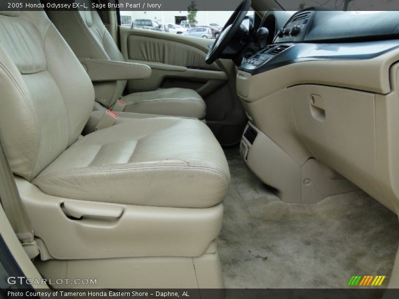 Sage Brush Pearl / Ivory 2005 Honda Odyssey EX-L