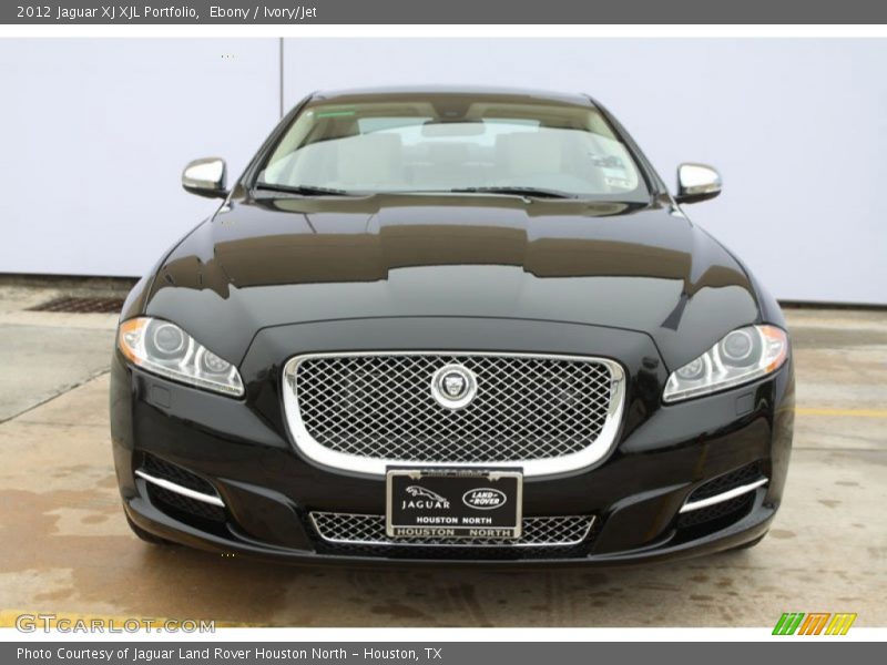 Ebony / Ivory/Jet 2012 Jaguar XJ XJL Portfolio