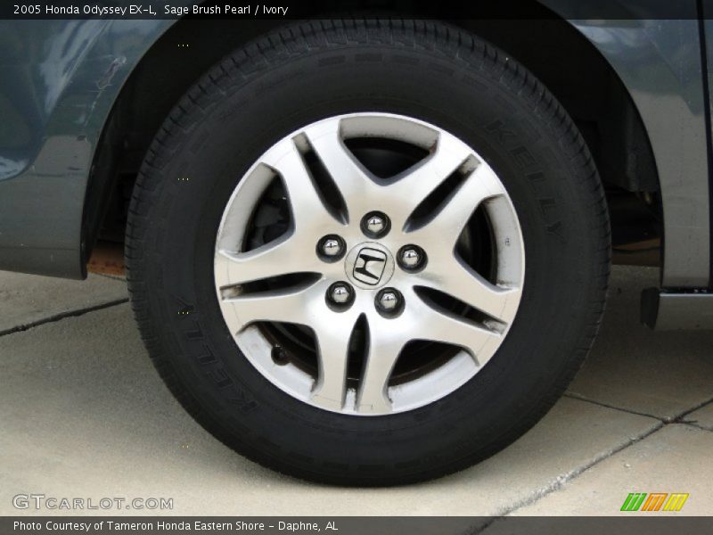 Sage Brush Pearl / Ivory 2005 Honda Odyssey EX-L
