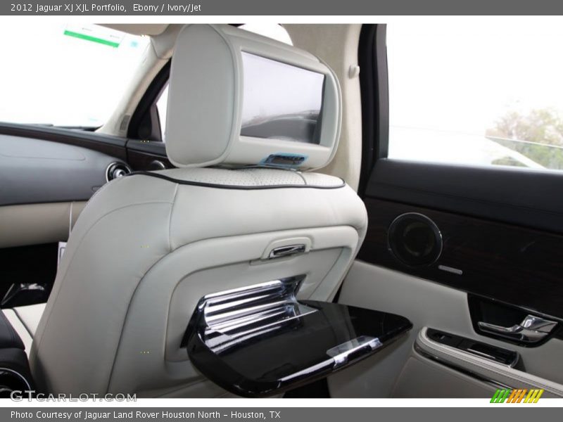 Ebony / Ivory/Jet 2012 Jaguar XJ XJL Portfolio