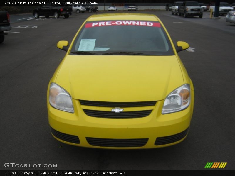 Rally Yellow / Ebony 2007 Chevrolet Cobalt LT Coupe