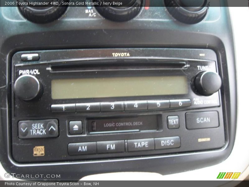 Sonora Gold Metallic / Ivory Beige 2006 Toyota Highlander 4WD
