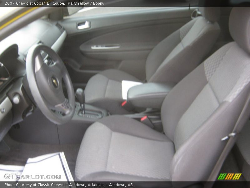 Rally Yellow / Ebony 2007 Chevrolet Cobalt LT Coupe