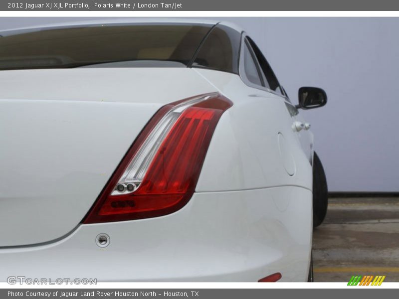 Polaris White / London Tan/Jet 2012 Jaguar XJ XJL Portfolio