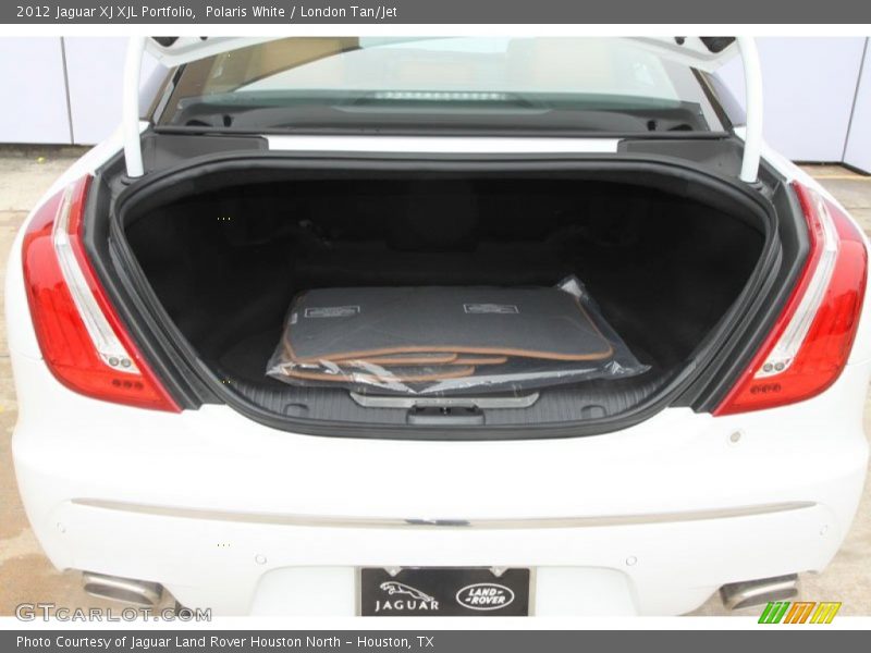 Polaris White / London Tan/Jet 2012 Jaguar XJ XJL Portfolio