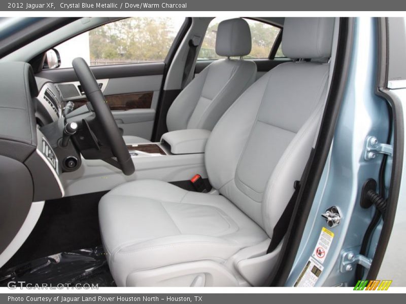 Front Seat of 2012 XF 