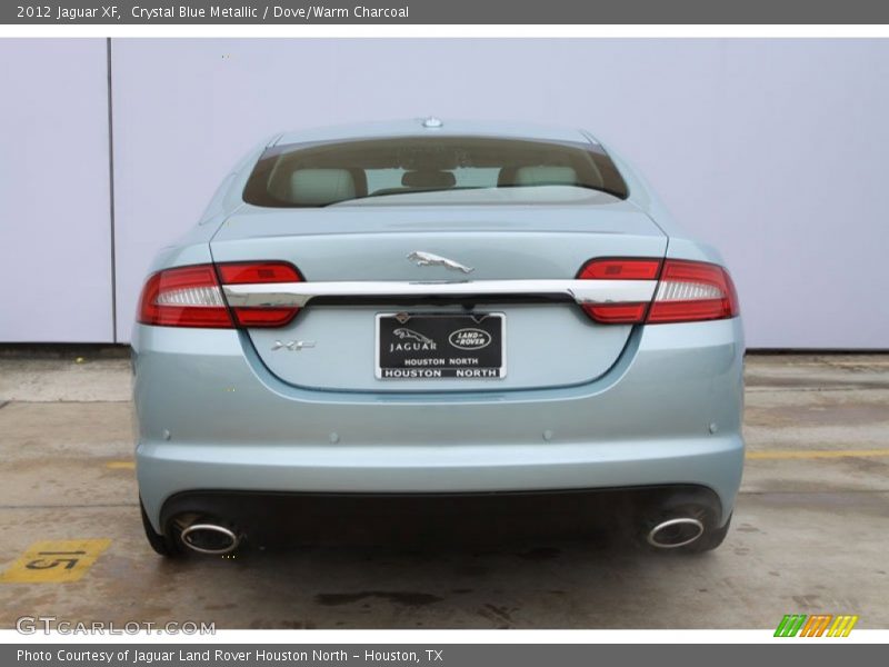 Crystal Blue Metallic / Dove/Warm Charcoal 2012 Jaguar XF
