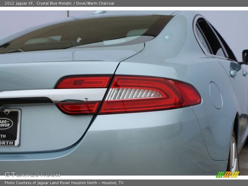 Crystal Blue Metallic / Dove/Warm Charcoal 2012 Jaguar XF