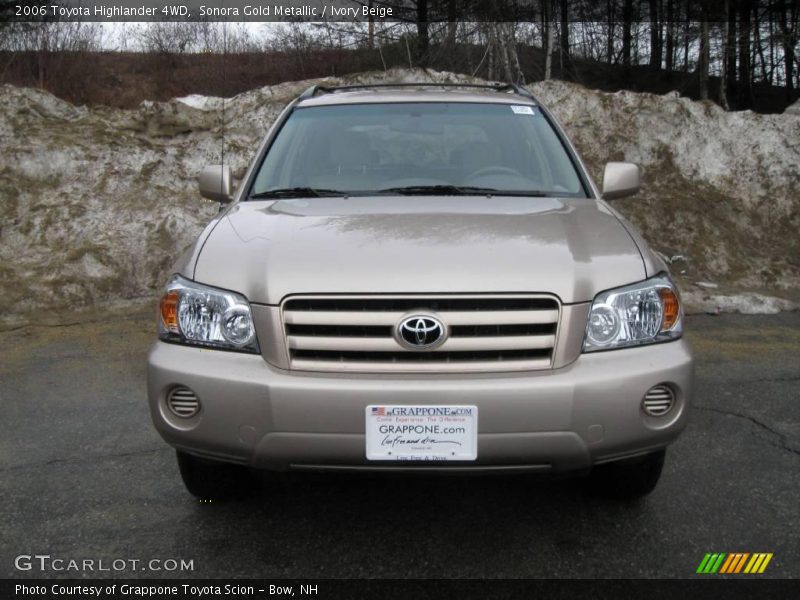 Sonora Gold Metallic / Ivory Beige 2006 Toyota Highlander 4WD