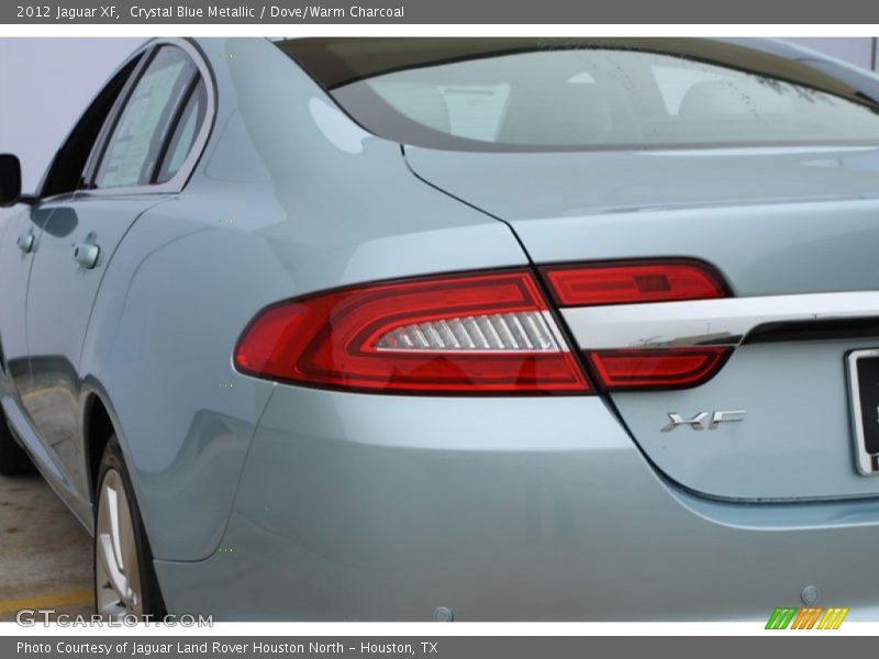 Crystal Blue Metallic / Dove/Warm Charcoal 2012 Jaguar XF