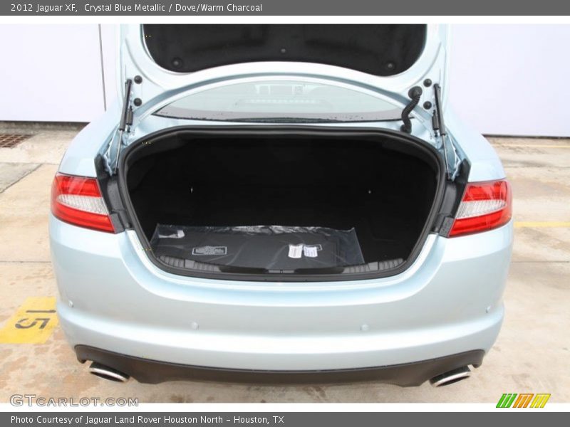 Crystal Blue Metallic / Dove/Warm Charcoal 2012 Jaguar XF