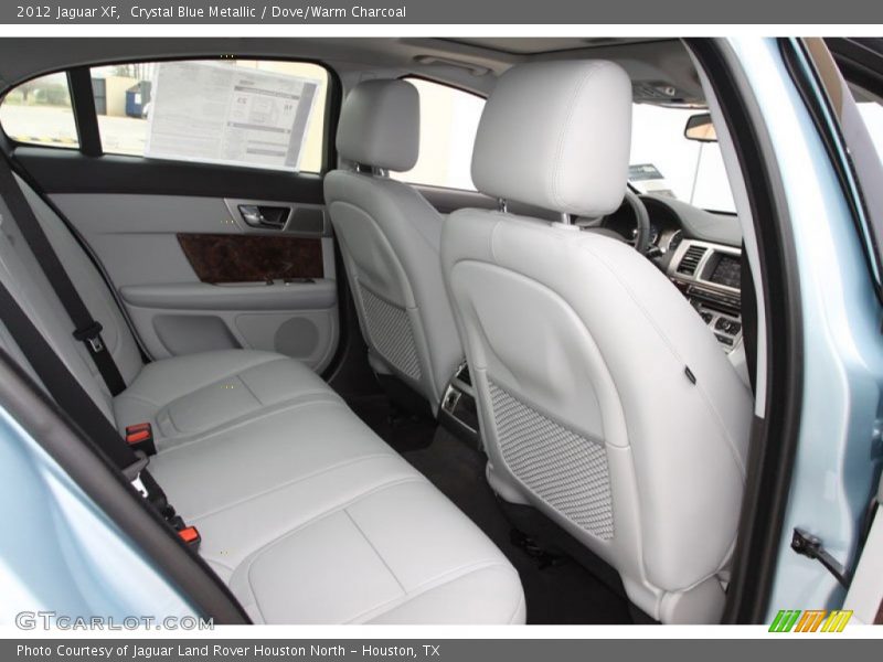 Crystal Blue Metallic / Dove/Warm Charcoal 2012 Jaguar XF