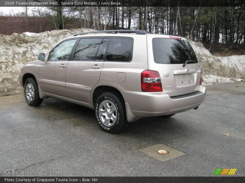 Sonora Gold Metallic / Ivory Beige 2006 Toyota Highlander 4WD