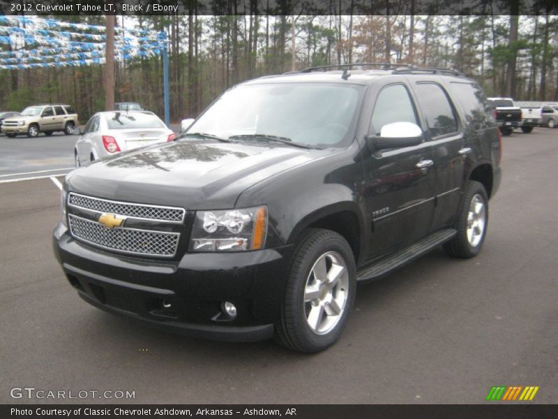 Black / Ebony 2012 Chevrolet Tahoe LT