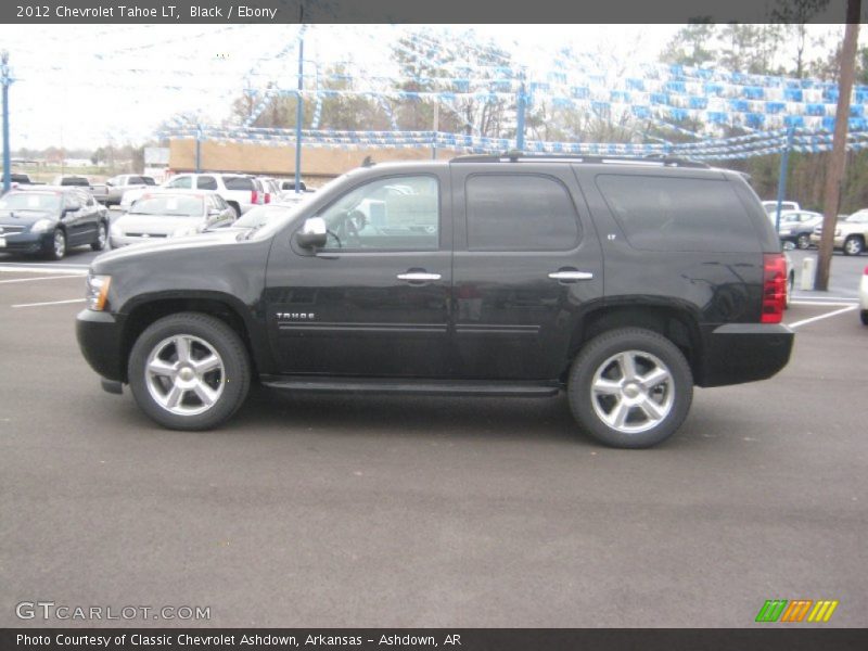 Black / Ebony 2012 Chevrolet Tahoe LT