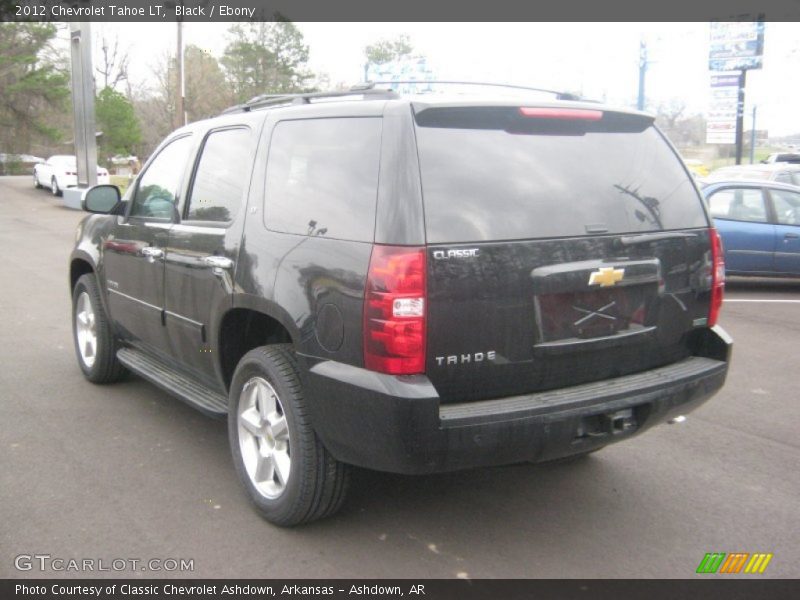 Black / Ebony 2012 Chevrolet Tahoe LT