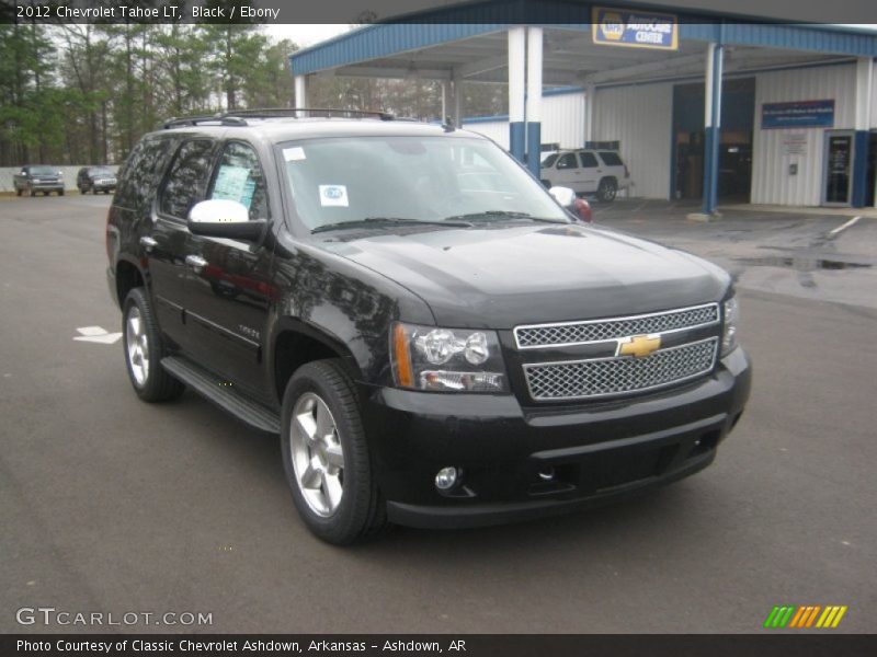 Black / Ebony 2012 Chevrolet Tahoe LT