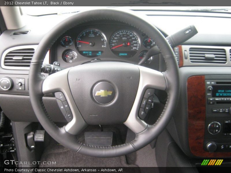 Black / Ebony 2012 Chevrolet Tahoe LT