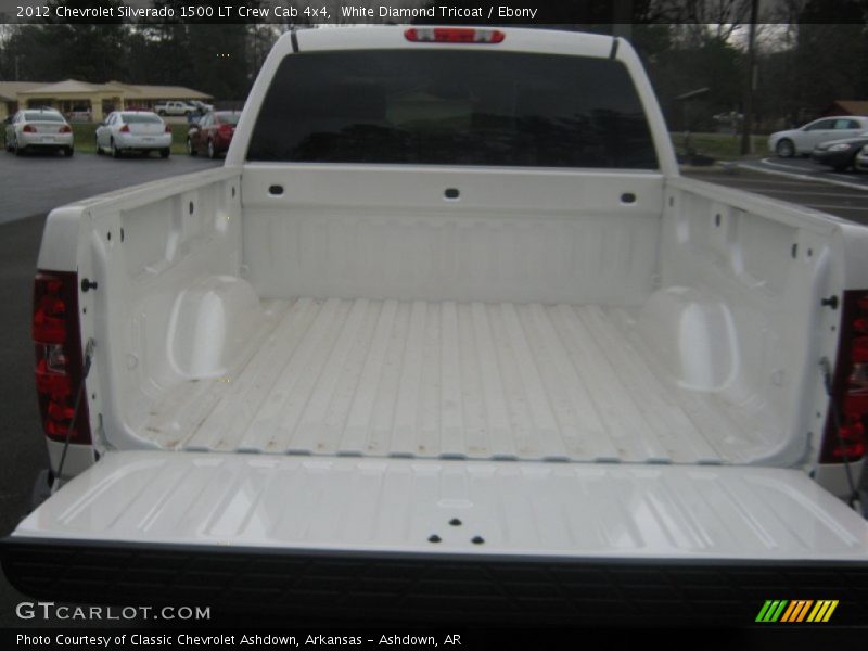 White Diamond Tricoat / Ebony 2012 Chevrolet Silverado 1500 LT Crew Cab 4x4