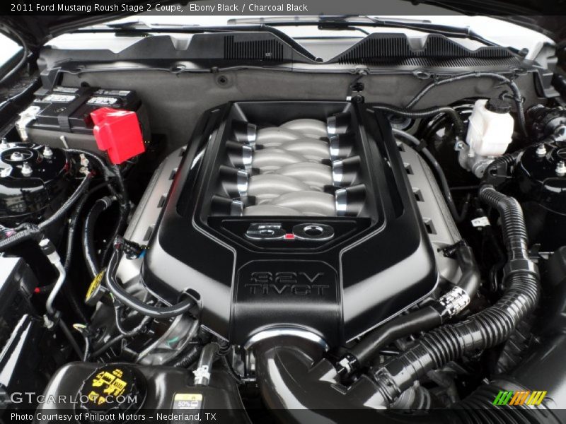  2011 Mustang Roush Stage 2 Coupe Engine - 5.0 Liter DOHC 32-Valve TiVCT V8
