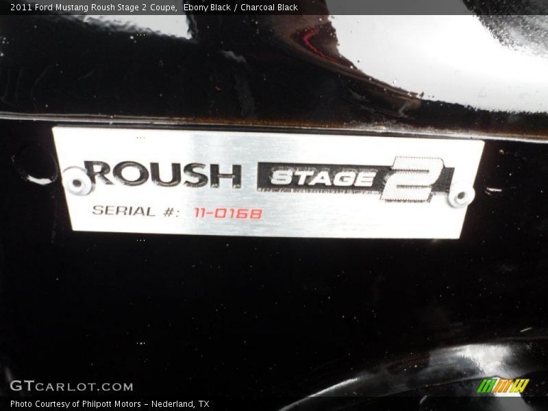  2011 Mustang Roush Stage 2 Coupe Logo